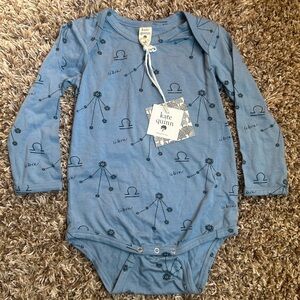 Kate Quinn Bamboo Libra Astrology Long Sleeve Bodysuit Onesie | Size 18-24 Month